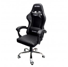 DragonWar εργονομική καρέκλα gaming GC-005 με μαξιλάρι πλάτης , αυχένα Μαύρο GL-55301