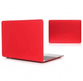 Σκληρή θήκη - κάλυμμα προστασίας για το MacBook 12" Retina - Soft-Touch Plastic Hard Case Cover - Κόκκινο GL-22049