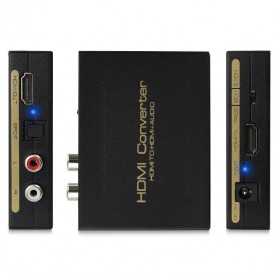 HDMI Audio Extractor - μετατροπέας ήχου από HDMI  σε RCA + SPDIF GL-23666