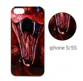 Backcase θήκη με σχέδιο "Snake" για iPhone 5/5S - 6268 GL-24804