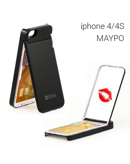 Back case θήκη Zeus με καθρεφτάκι για iPhone 4/4S - Mirror Back Case for iPhone 4/4S GL-3341
