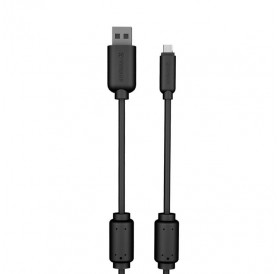 Καλώδιο φόρτισης TPE Vorson micro-USB 3m, με τεχνολογία anti-interference - Vorson ATC-3M - Μαύρο GL-52032