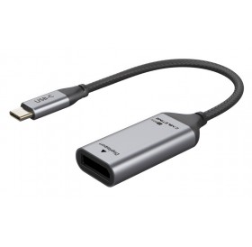 CABLETIME αντάπτορας USB-C σε DisplayPort C160, 4K/60HZ, 0.15m, μαύρος