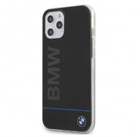Etui BMW BMHCP12LPCUBBK iPhone 12 Pro Max 6,7" czarny/black hardcase Signature Printed Logo