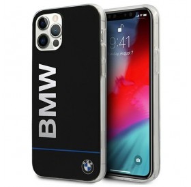 Etui BMW BMHCP12MPCUBBK iPhone 12/12 Pro 6,1" czarny/black hardcase Signature Printed Logo