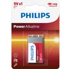 Philips 6LR61P1B/GRS Αλκαλικές μπαταρίες υψηλής απόδοσης 1 τμχ 9V