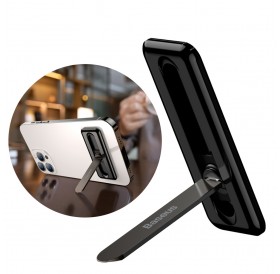 Baseus self-adhesive foldable phone holder black (LUXZ000001)