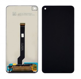 SAMSUNG Original LCD Touch Screen GH82-20072A, A60 2019 SM-A606, μαύρη
