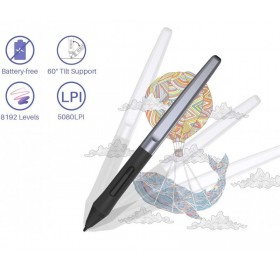 HUION pen tablet H950P, 8.7 x 5.4", battery-free pen, 8 πλήκτρα, μαύρο