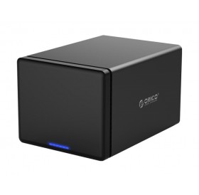 ORICO NAS για 5x 3.5" HDD NS500RU3 USB 3.0, 5Gbps, έως 80TB, μαύρη