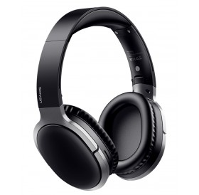 USAMS bluetooth headphones US-YN001, wireless & wired, 40mm, μαύρα