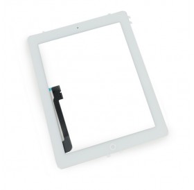 Touch Panel - Digitizer High Copy for iPad 4, with tape, White