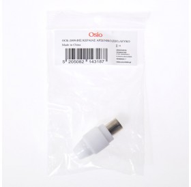 Osio OCK-2009 Βύσμα κεραίας για ομοαξονικό καλώδιο αρσενικό