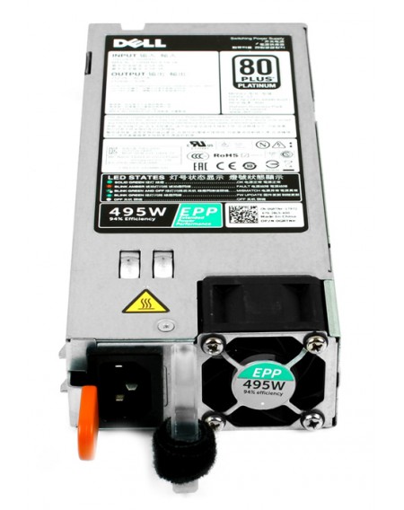 DELL used PSU 02FR04 για PowerEdge 13G/14G R630/R730/R640/R7400, 495W