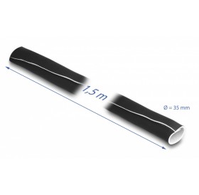 DELOCK ταινία νεοπρενίου τύπου Velcro 20864, 13.5cm, 1.5m, μαύρη/λευκή