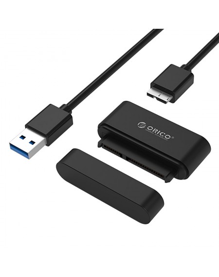 ORICO αντάπτορας SATA σε USB 3.0 για 2.5" HDD/SSD 20UTS, 5Gbps, μαύρος