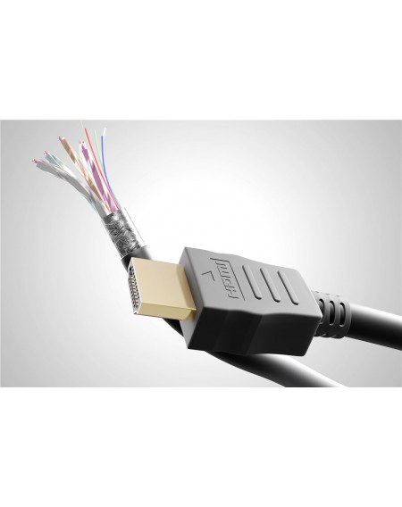 GOOBAY καλώδιο HDMI με Ethernet 31897, 4K 3D, 28AWG, CCS, 15m