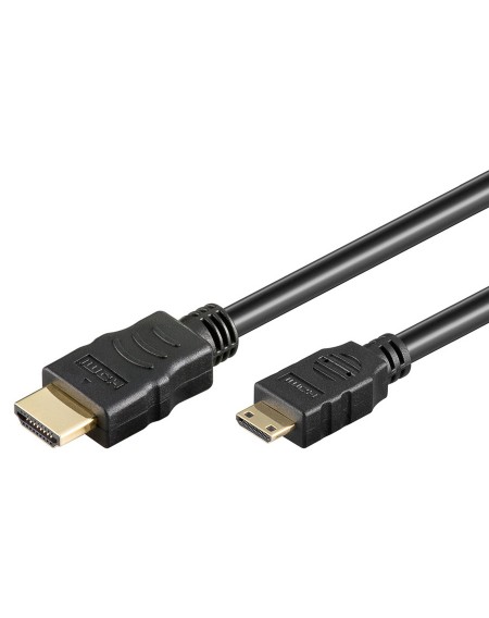 GOOBAY καλώδιο HDMI σε HDMI Mini με Ethernet 31933, 4K 3D, 30AWG, 3m
