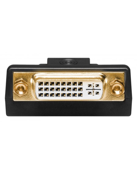 GOOBAY αντάπτορας DisplayPort σε DVI-D 1.1 51720, gold-plated, μαύρος