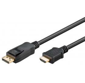 GOOBAY καλώδιο DisplayPort σε HDMI 51958, 3m, μαύρο