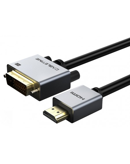CABLETIME καλώδιο HDMI σε DVI 24+1 AV579, 1080p, 3m, μαύρο