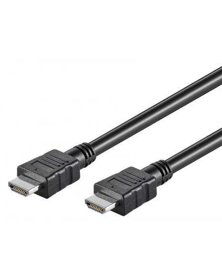 GOOBAY καλώδιο HDMI με Ethernet 58443, HDR, 30AWG, 4K, 5m, μαύρο