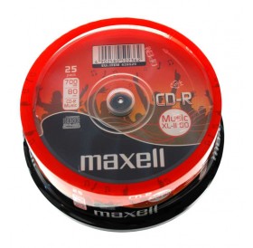 MAXELL CD-R music XL-II 80min/700MB, cake box 25τμχ