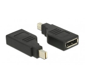 DELOCK αντάπτορας mini DisplayPort (M) σε DisplayPort (F) 65626, 4K, 90°
