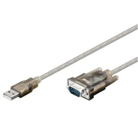 GOOBAY καλώδιο USB σε RS-232 68875, 1 Mbit/s, 1.5m, διάφανο