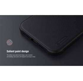 NILLKIN θήκη Super Frost Shield για Apple iPhone 12/12 Pro, μαύρη