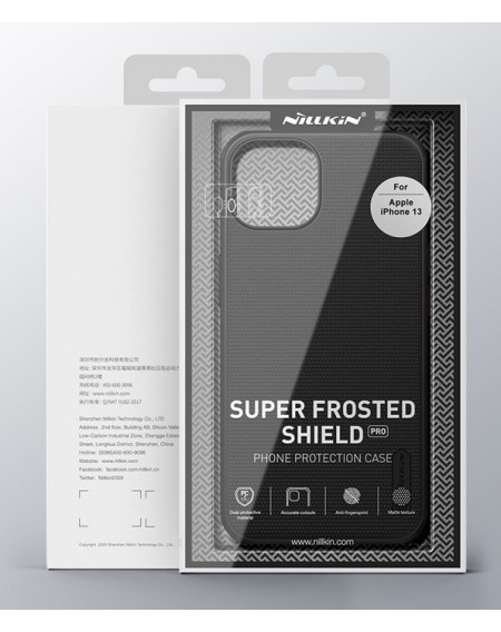 NILLKIN θήκη Super Frosted Shield Pro Magnetic για iPhone 13, μαύρη