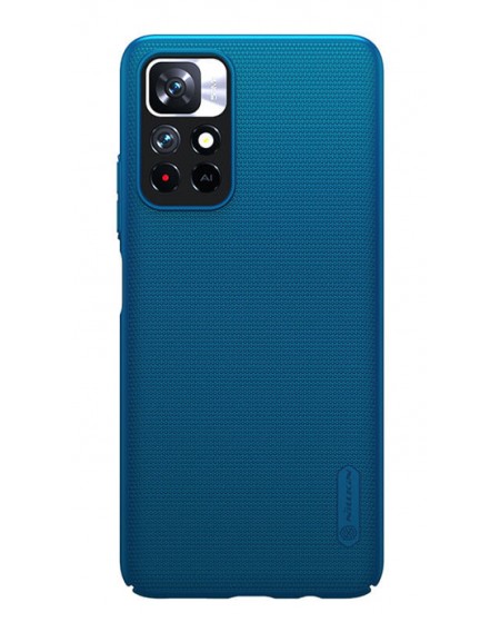 NILLKIN θήκη Super Frosted Shield για Xiaomi Note 11 5G/M4 Pro 5G, μπλε