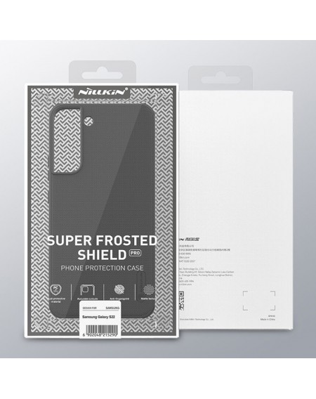NILLKIN θήκη Super Frosted Shield Pro για Samsung Galaxy S22, μπλε