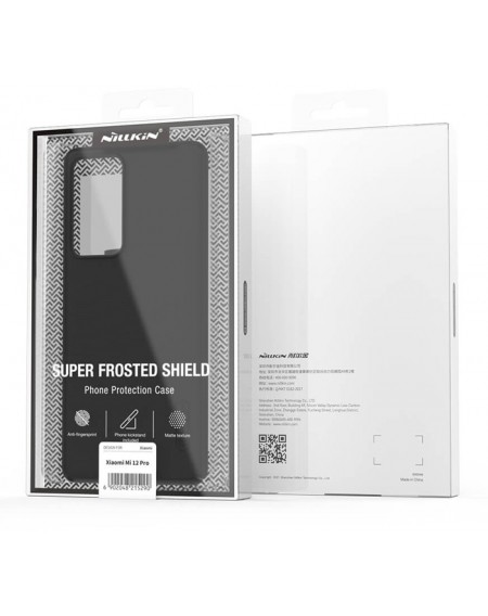 NILLKIN θήκη Super Frosted Shield για Xiaomi 12 Pro, μαύρη