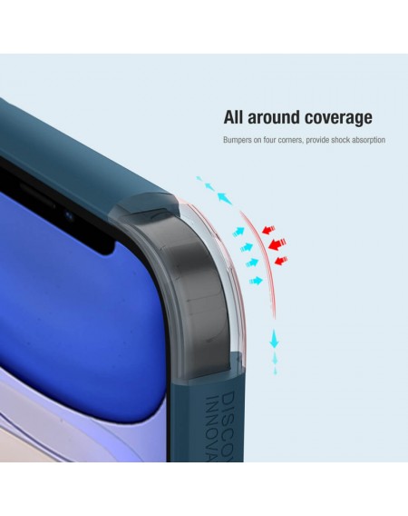 NILLKIN θήκη Super Frosted Shield Pro για Apple iPhone 14 Pro, μπλε