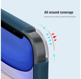 NILLKIN θήκη Super Frosted Shield Pro για Apple iPhone 14 Pro Max, μπλε