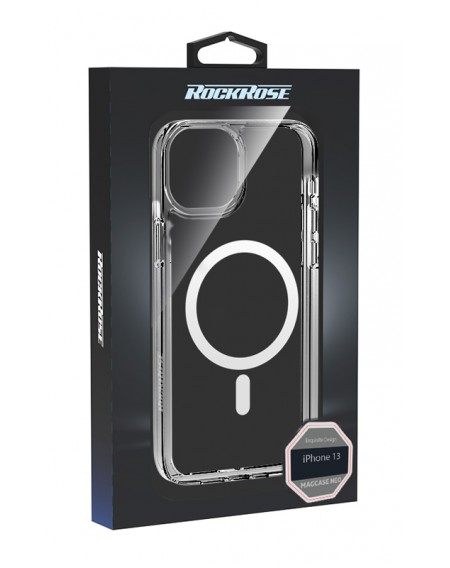 ROCKROSE θήκη Magcase Neo για iPhone 13 mini, με μαγνήτες, διάφανη
