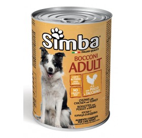 SIMBA κονσέρβα για σκύλους με κοτόπουλο & γαλοπούλα, 415g