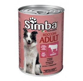 SIMBA κονσέρβα για σκύλους με μοσχάρι, 1230g