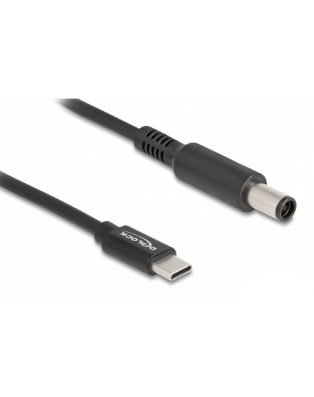 DELOCK καλώδιο τροφοδοσίας 87975, USB-C σε Dell 7.4x5mm, 1.5m, μαύρο