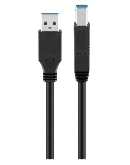 GOOBAY καλώδιο USB 3.0 93655, 5 Gbit/s, 1.8m, μαύρο