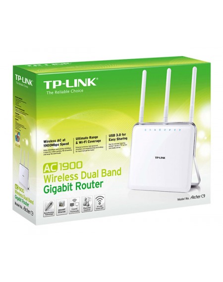 TP-LINK Router Archer C9, Wi-Fi 1900Mbps AC1900, Dual Band, Ver. 1.0