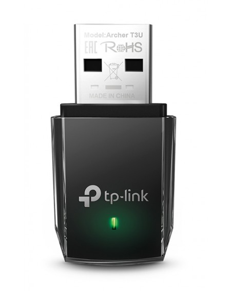 TP-LINK USB αντάπτορας δικτύου Archer T3U, AC1300, MU-MIMO, Ver. 1.0