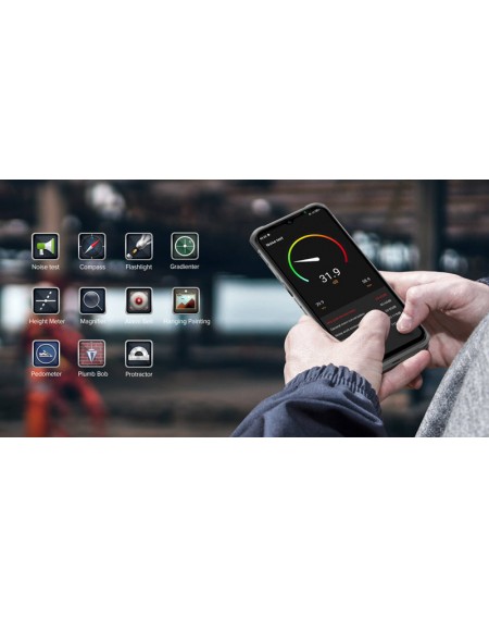 ULEFONE smartphone Armor 12 5G, IP68/IP69K, 6.52", 8/128GB, 5180mAh