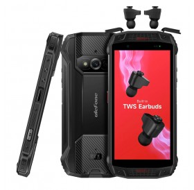 ULEFONE smartphone Armor 15, με TWS earphones, 5.45", 6/128GB, μαύρο