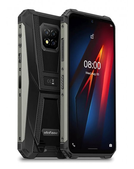 ULEFONE Smartphone Armor 8, IP68/IP69K, 6.1", 4/64GB, 5580mAh, μαύρο