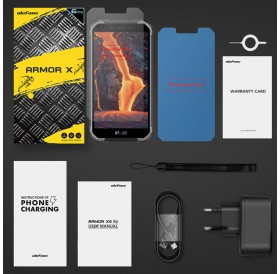ULEFONE smartphone Armor X6 Pro, 5", 4/32GB, IP68/IP69K, 4000mAh, μαύρο