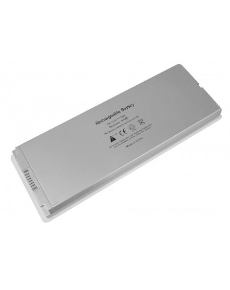 POWERTECH συμβατή μπαταρία για Apple Macbook 13 A1185, λευκή