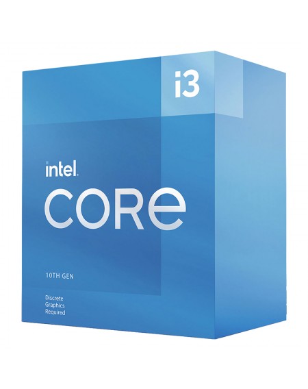 INTEL CPU Core i3-10105F, 4 Cores, 3.70GHz, 6MB Cache, LGA1200