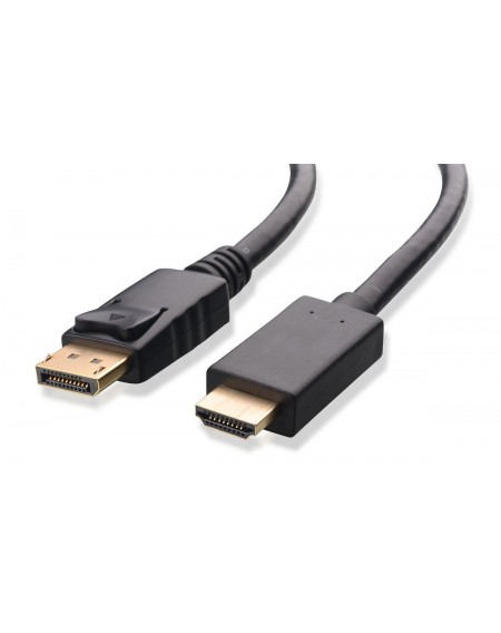 POWERTECH καλώδιο DisplayPort σε HDMI CAB-DP027, 1080p, CCS, 2m, μαύρο